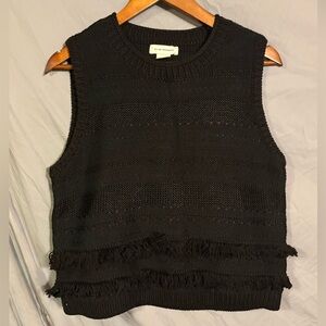 Club Monaco Black Knit Sweater